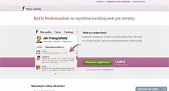 Desktop Screenshot of mojasvadba-pro.sk
